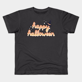 Happy Halloween (orange) Kids T-Shirt